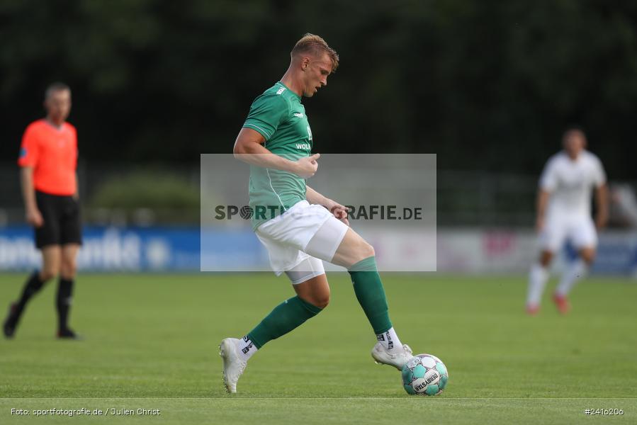 Fundamentum Sportpark, Karlburg, 21.06.2024, sport, action, BFV, Fussball, Regionalliga Bayern, Bayernliga Nord, Landesfreundschaftsspiele, FCS, TSV, 1. FC Schweinfurt 1905, TSV Karlburg - Bild-ID: 2416206