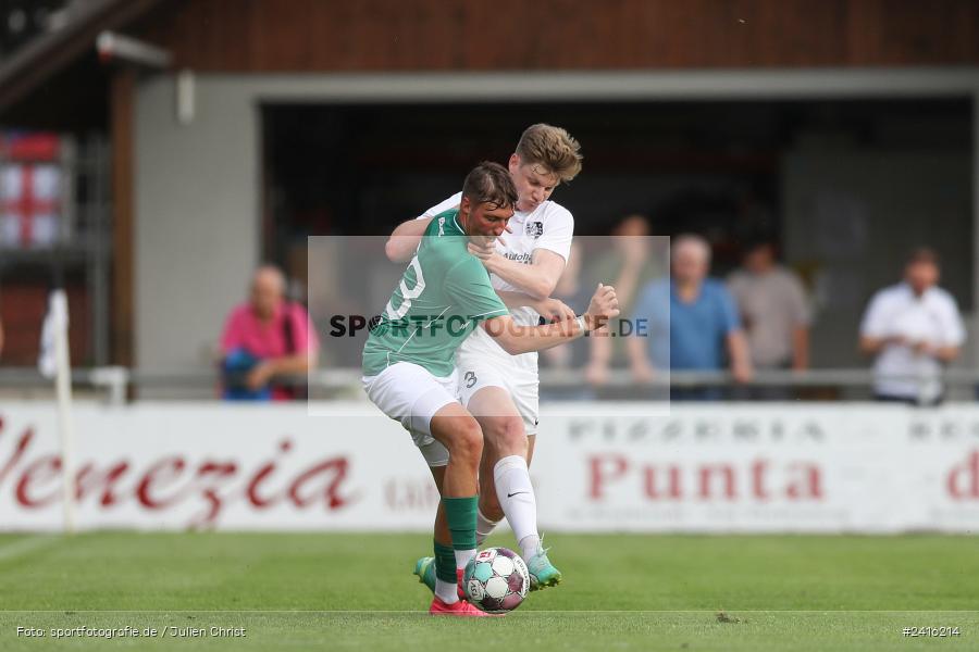 Fundamentum Sportpark, Karlburg, 21.06.2024, sport, action, BFV, Fussball, Regionalliga Bayern, Bayernliga Nord, Landesfreundschaftsspiele, FCS, TSV, 1. FC Schweinfurt 1905, TSV Karlburg - Bild-ID: 2416214