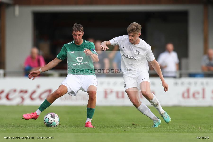 Fundamentum Sportpark, Karlburg, 21.06.2024, sport, action, BFV, Fussball, Regionalliga Bayern, Bayernliga Nord, Landesfreundschaftsspiele, FCS, TSV, 1. FC Schweinfurt 1905, TSV Karlburg - Bild-ID: 2416218