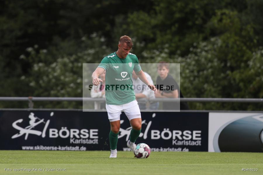 Fundamentum Sportpark, Karlburg, 21.06.2024, sport, action, BFV, Fussball, Regionalliga Bayern, Bayernliga Nord, Landesfreundschaftsspiele, FCS, TSV, 1. FC Schweinfurt 1905, TSV Karlburg - Bild-ID: 2416220