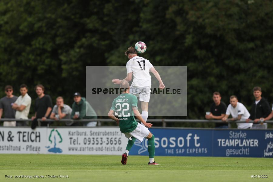 Fundamentum Sportpark, Karlburg, 21.06.2024, sport, action, BFV, Fussball, Regionalliga Bayern, Bayernliga Nord, Landesfreundschaftsspiele, FCS, TSV, 1. FC Schweinfurt 1905, TSV Karlburg - Bild-ID: 2416222