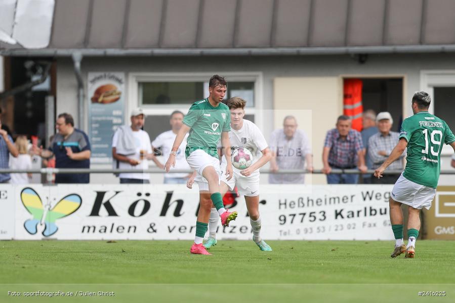 Fundamentum Sportpark, Karlburg, 21.06.2024, sport, action, BFV, Fussball, Regionalliga Bayern, Bayernliga Nord, Landesfreundschaftsspiele, FCS, TSV, 1. FC Schweinfurt 1905, TSV Karlburg - Bild-ID: 2416225