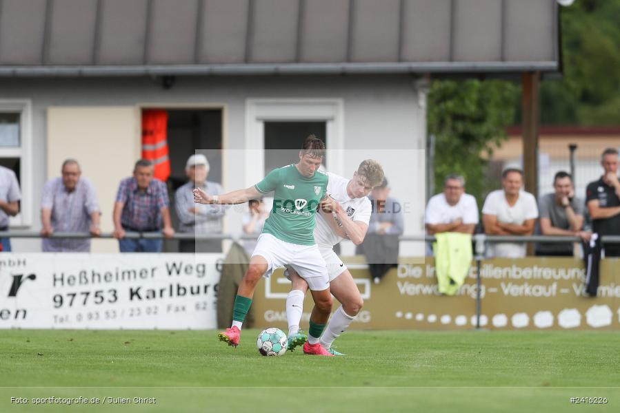 Fundamentum Sportpark, Karlburg, 21.06.2024, sport, action, BFV, Fussball, Regionalliga Bayern, Bayernliga Nord, Landesfreundschaftsspiele, FCS, TSV, 1. FC Schweinfurt 1905, TSV Karlburg - Bild-ID: 2416226
