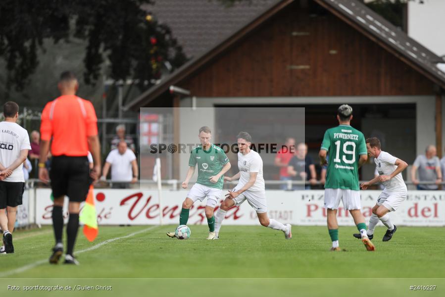 Fundamentum Sportpark, Karlburg, 21.06.2024, sport, action, BFV, Fussball, Regionalliga Bayern, Bayernliga Nord, Landesfreundschaftsspiele, FCS, TSV, 1. FC Schweinfurt 1905, TSV Karlburg - Bild-ID: 2416227