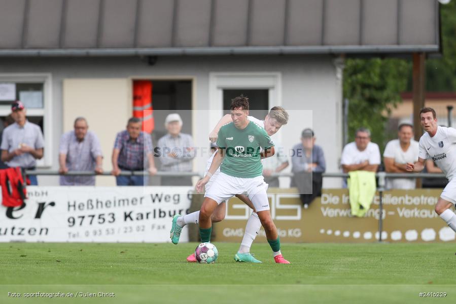 Fundamentum Sportpark, Karlburg, 21.06.2024, sport, action, BFV, Fussball, Regionalliga Bayern, Bayernliga Nord, Landesfreundschaftsspiele, FCS, TSV, 1. FC Schweinfurt 1905, TSV Karlburg - Bild-ID: 2416229