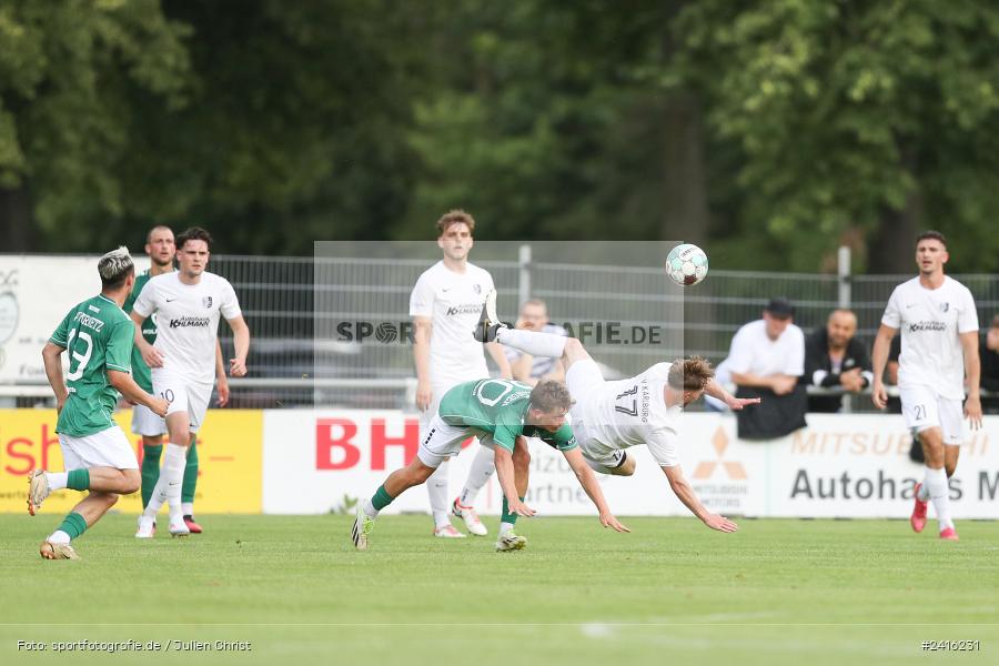 Fundamentum Sportpark, Karlburg, 21.06.2024, sport, action, BFV, Fussball, Regionalliga Bayern, Bayernliga Nord, Landesfreundschaftsspiele, FCS, TSV, 1. FC Schweinfurt 1905, TSV Karlburg - Bild-ID: 2416231