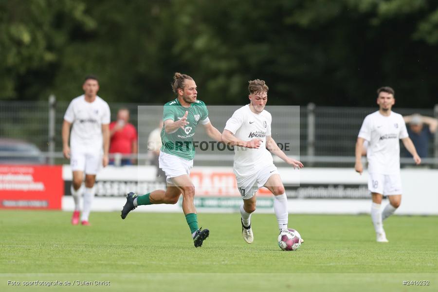 Fundamentum Sportpark, Karlburg, 21.06.2024, sport, action, BFV, Fussball, Regionalliga Bayern, Bayernliga Nord, Landesfreundschaftsspiele, FCS, TSV, 1. FC Schweinfurt 1905, TSV Karlburg - Bild-ID: 2416232