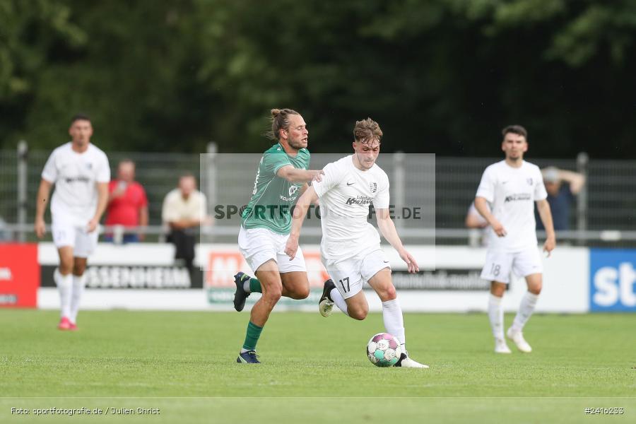Fundamentum Sportpark, Karlburg, 21.06.2024, sport, action, BFV, Fussball, Regionalliga Bayern, Bayernliga Nord, Landesfreundschaftsspiele, FCS, TSV, 1. FC Schweinfurt 1905, TSV Karlburg - Bild-ID: 2416233