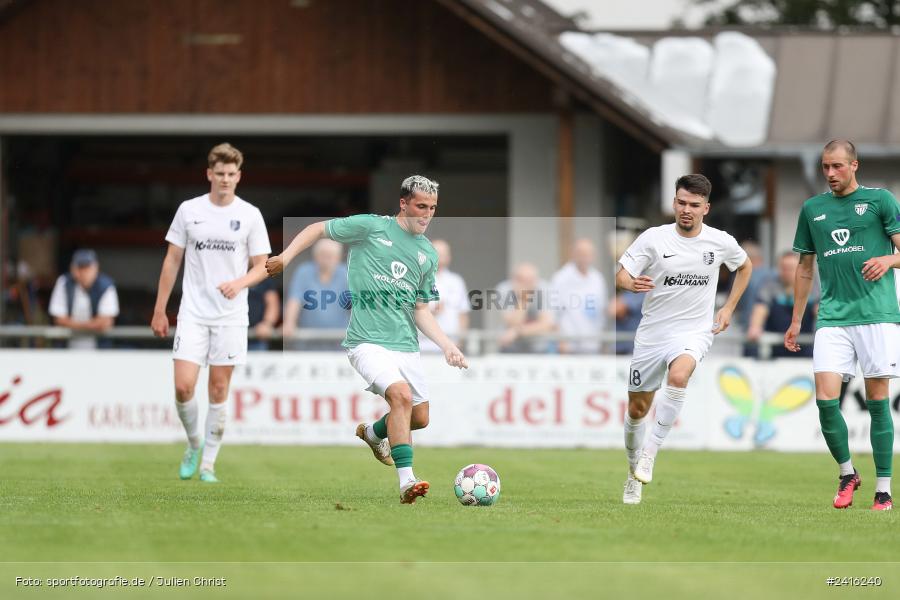 Fundamentum Sportpark, Karlburg, 21.06.2024, sport, action, BFV, Fussball, Regionalliga Bayern, Bayernliga Nord, Landesfreundschaftsspiele, FCS, TSV, 1. FC Schweinfurt 1905, TSV Karlburg - Bild-ID: 2416240