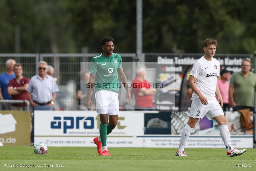 Fundamentum Sportpark, Karlburg, 21.06.2024, sport, action, BFV, Fussball, Regionalliga Bayern, Bayernliga Nord, Landesfreundschaftsspiele, FCS, TSV, 1. FC Schweinfurt 1905, TSV Karlburg - Bild-ID: 2416242