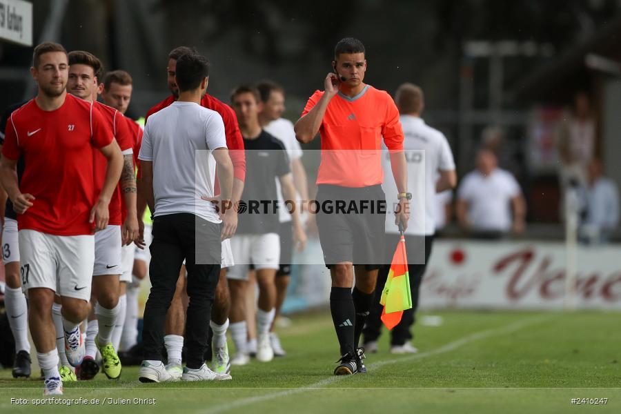 Fundamentum Sportpark, Karlburg, 21.06.2024, sport, action, BFV, Fussball, Regionalliga Bayern, Bayernliga Nord, Landesfreundschaftsspiele, FCS, TSV, 1. FC Schweinfurt 1905, TSV Karlburg - Bild-ID: 2416247