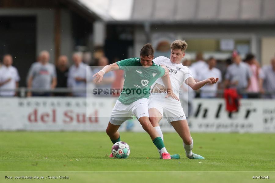 Fundamentum Sportpark, Karlburg, 21.06.2024, sport, action, BFV, Fussball, Regionalliga Bayern, Bayernliga Nord, Landesfreundschaftsspiele, FCS, TSV, 1. FC Schweinfurt 1905, TSV Karlburg - Bild-ID: 2416248