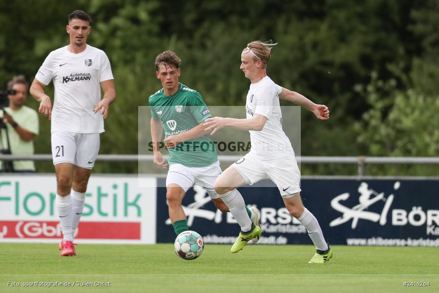 Fundamentum Sportpark, Karlburg, 21.06.2024, sport, action, BFV, Fussball, Regionalliga Bayern, Bayernliga Nord, Landesfreundschaftsspiele, FCS, TSV, 1. FC Schweinfurt 1905, TSV Karlburg - Bild-ID: 2416264