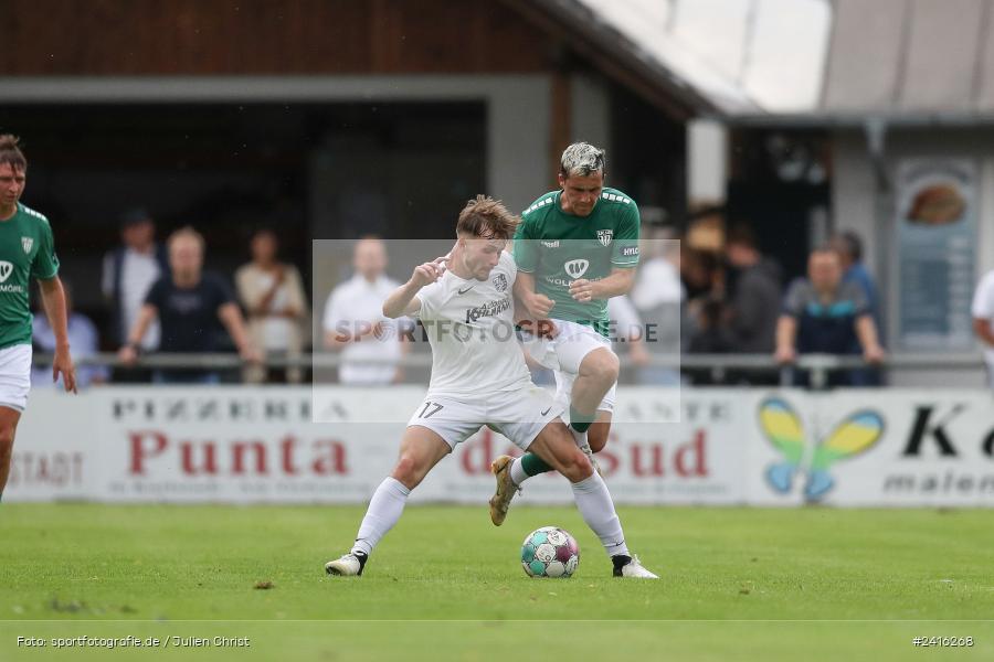 Fundamentum Sportpark, Karlburg, 21.06.2024, sport, action, BFV, Fussball, Regionalliga Bayern, Bayernliga Nord, Landesfreundschaftsspiele, FCS, TSV, 1. FC Schweinfurt 1905, TSV Karlburg - Bild-ID: 2416268