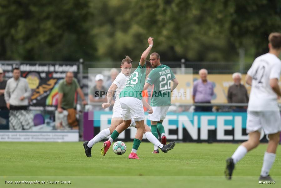Fundamentum Sportpark, Karlburg, 21.06.2024, sport, action, BFV, Fussball, Regionalliga Bayern, Bayernliga Nord, Landesfreundschaftsspiele, FCS, TSV, 1. FC Schweinfurt 1905, TSV Karlburg - Bild-ID: 2416279