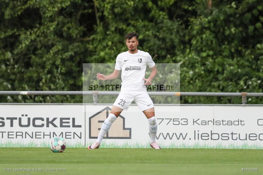 Fundamentum Sportpark, Karlburg, 21.06.2024, sport, action, BFV, Fussball, Regionalliga Bayern, Bayernliga Nord, Landesfreundschaftsspiele, FCS, TSV, 1. FC Schweinfurt 1905, TSV Karlburg - Bild-ID: 2416298