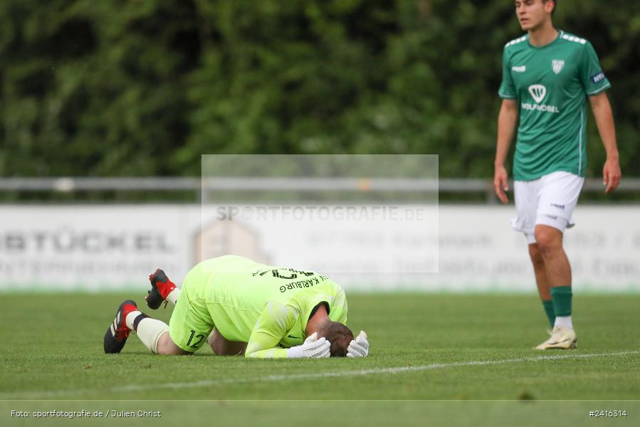 Fundamentum Sportpark, Karlburg, 21.06.2024, sport, action, BFV, Fussball, Regionalliga Bayern, Bayernliga Nord, Landesfreundschaftsspiele, FCS, TSV, 1. FC Schweinfurt 1905, TSV Karlburg - Bild-ID: 2416314