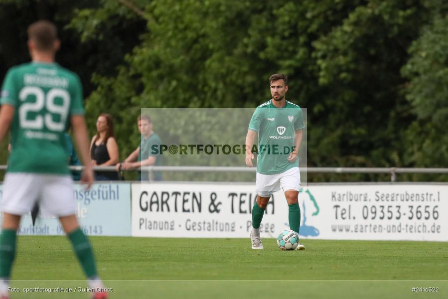 Fundamentum Sportpark, Karlburg, 21.06.2024, sport, action, BFV, Fussball, Regionalliga Bayern, Bayernliga Nord, Landesfreundschaftsspiele, FCS, TSV, 1. FC Schweinfurt 1905, TSV Karlburg - Bild-ID: 2416322