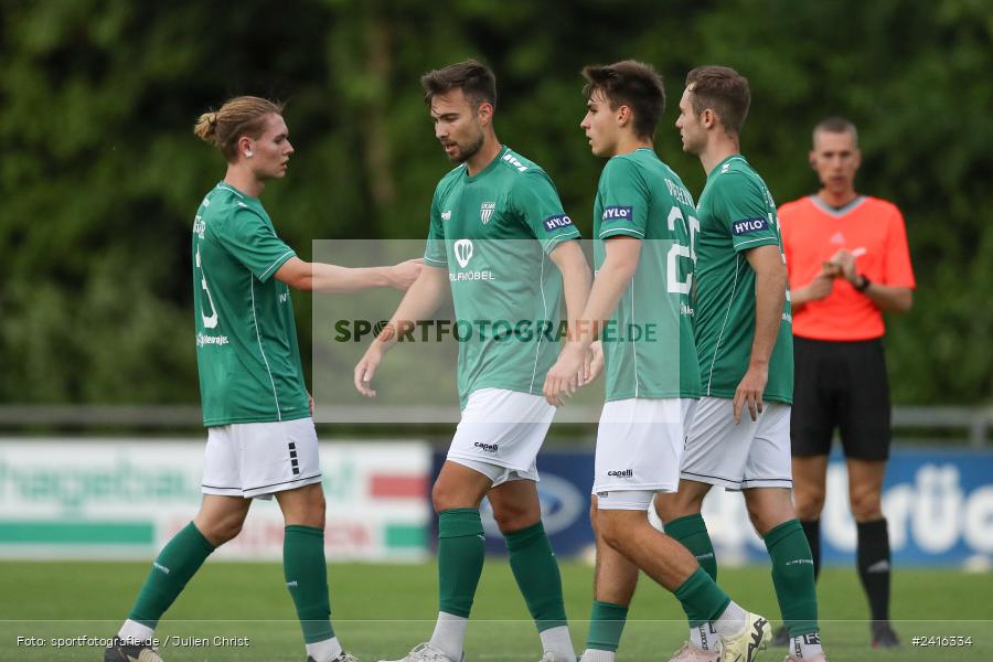 Fundamentum Sportpark, Karlburg, 21.06.2024, sport, action, BFV, Fussball, Regionalliga Bayern, Bayernliga Nord, Landesfreundschaftsspiele, FCS, TSV, 1. FC Schweinfurt 1905, TSV Karlburg - Bild-ID: 2416334