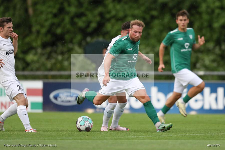 Fundamentum Sportpark, Karlburg, 21.06.2024, sport, action, BFV, Fussball, Regionalliga Bayern, Bayernliga Nord, Landesfreundschaftsspiele, FCS, TSV, 1. FC Schweinfurt 1905, TSV Karlburg - Bild-ID: 2416377 Fundamentum Sportpark, Karlburg, 21.06.2024, sport, action, BFV, Fussball, Regionalliga Bayern, Bayernliga Nord, Landesfreundschaftsspiele, FCS, TSV, 1. FC Schweinfurt 1905, TSV Karlburg - Bild-ID: 2416377