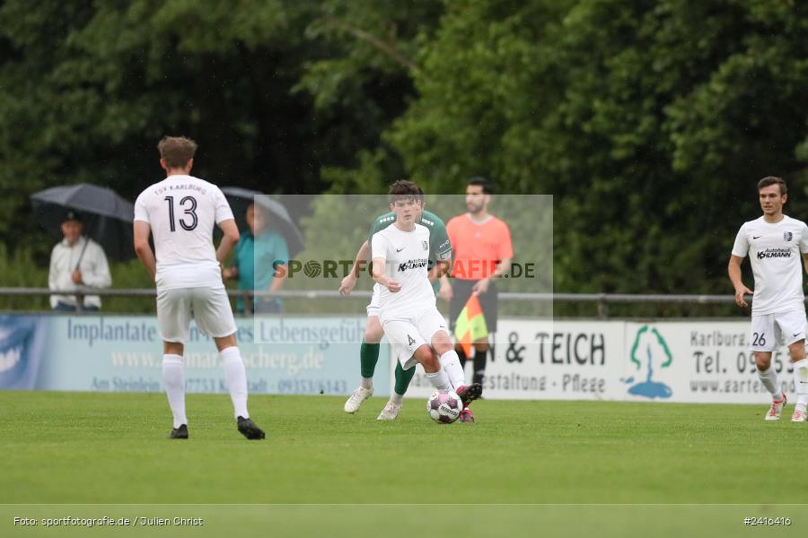 Fundamentum Sportpark, Karlburg, 21.06.2024, sport, action, BFV, Fussball, Regionalliga Bayern, Bayernliga Nord, Landesfreundschaftsspiele, FCS, TSV, 1. FC Schweinfurt 1905, TSV Karlburg - Bild-ID: 2416416