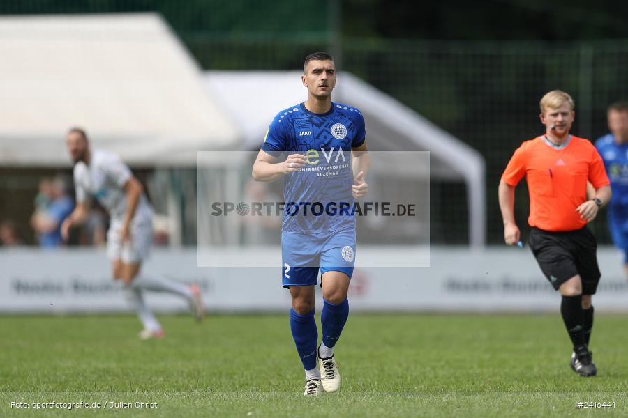 Sportgelände, Haibach, 23.06.2024, sport, action, BFV, Fussball, Regionalliga Bayern, Hessenliga, Finale, Maulaff Bräu Cup, FCB, SVA, FC Bayern Alzenau, SV Viktoria Aschaffenburg - Bild-ID: 2416441