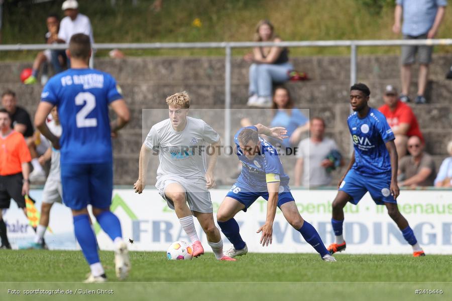 Sportgelände, Haibach, 23.06.2024, sport, action, BFV, Fussball, Regionalliga Bayern, Hessenliga, Finale, Maulaff Bräu Cup, FCB, SVA, FC Bayern Alzenau, SV Viktoria Aschaffenburg - Bild-ID: 2416446 Sportgelände, Haibach, 23.06.2024, sport, action, BFV, Fussball, Regionalliga Bayern, Hessenliga, Finale, Maulaff Bräu Cup, FCB, SVA, FC Bayern Alzenau, SV Viktoria Aschaffenburg - Bild-ID: 2416446