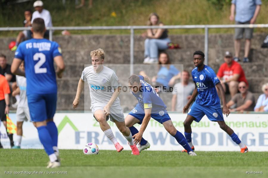 Sportgelände, Haibach, 23.06.2024, sport, action, BFV, Fussball, Regionalliga Bayern, Hessenliga, Finale, Maulaff Bräu Cup, FCB, SVA, FC Bayern Alzenau, SV Viktoria Aschaffenburg - Bild-ID: 2416448 Sportgelände, Haibach, 23.06.2024, sport, action, BFV, Fussball, Regionalliga Bayern, Hessenliga, Finale, Maulaff Bräu Cup, FCB, SVA, FC Bayern Alzenau, SV Viktoria Aschaffenburg - Bild-ID: 2416448