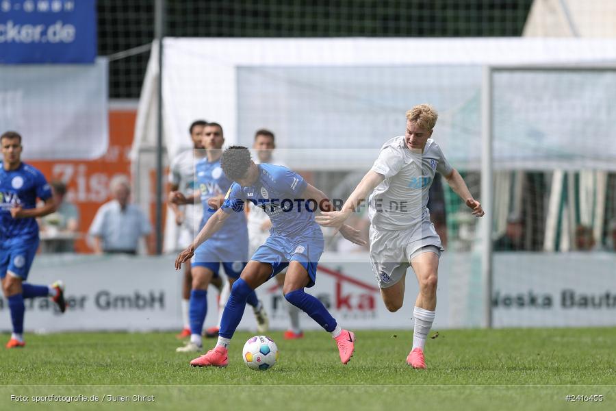 Sportgelände, Haibach, 23.06.2024, sport, action, BFV, Fussball, Regionalliga Bayern, Hessenliga, Finale, Maulaff Bräu Cup, FCB, SVA, FC Bayern Alzenau, SV Viktoria Aschaffenburg - Bild-ID: 2416455