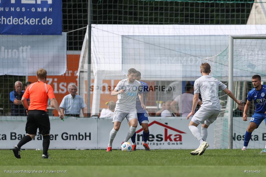 Sportgelände, Haibach, 23.06.2024, sport, action, BFV, Fussball, Regionalliga Bayern, Hessenliga, Finale, Maulaff Bräu Cup, FCB, SVA, FC Bayern Alzenau, SV Viktoria Aschaffenburg - Bild-ID: 2416456