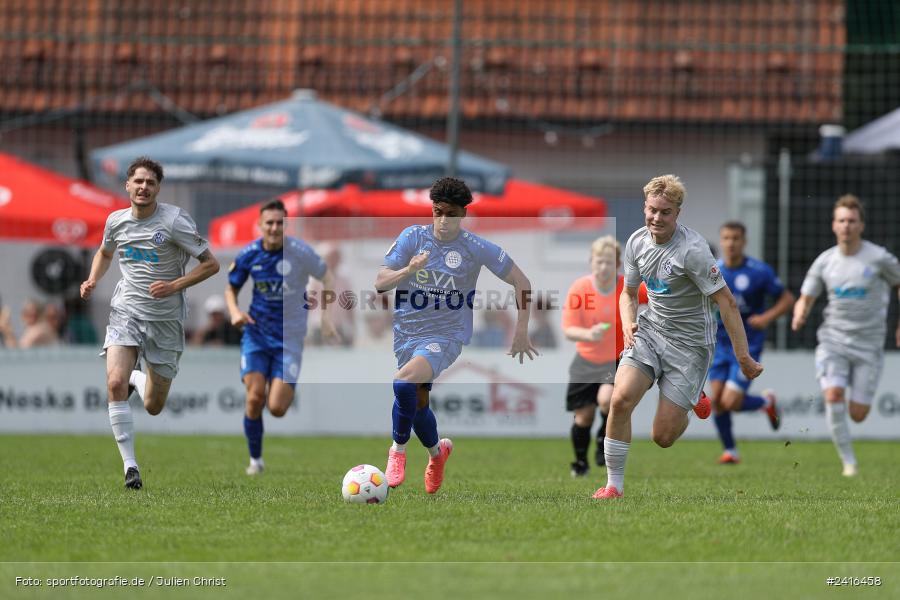 Sportgelände, Haibach, 23.06.2024, sport, action, BFV, Fussball, Regionalliga Bayern, Hessenliga, Finale, Maulaff Bräu Cup, FCB, SVA, FC Bayern Alzenau, SV Viktoria Aschaffenburg - Bild-ID: 2416458