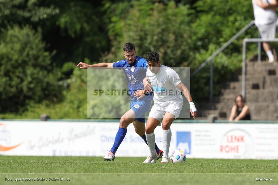 Sportgelände, Haibach, 23.06.2024, sport, action, BFV, Fussball, Regionalliga Bayern, Hessenliga, Finale, Maulaff Bräu Cup, FCB, SVA, FC Bayern Alzenau, SV Viktoria Aschaffenburg - Bild-ID: 2416474 Sportgelände, Haibach, 23.06.2024, sport, action, BFV, Fussball, Regionalliga Bayern, Hessenliga, Finale, Maulaff Bräu Cup, FCB, SVA, FC Bayern Alzenau, SV Viktoria Aschaffenburg - Bild-ID: 2416474