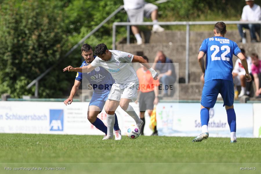 Sportgelände, Haibach, 23.06.2024, sport, action, BFV, Fussball, Regionalliga Bayern, Hessenliga, Finale, Maulaff Bräu Cup, FCB, SVA, FC Bayern Alzenau, SV Viktoria Aschaffenburg - Bild-ID: 2416475
