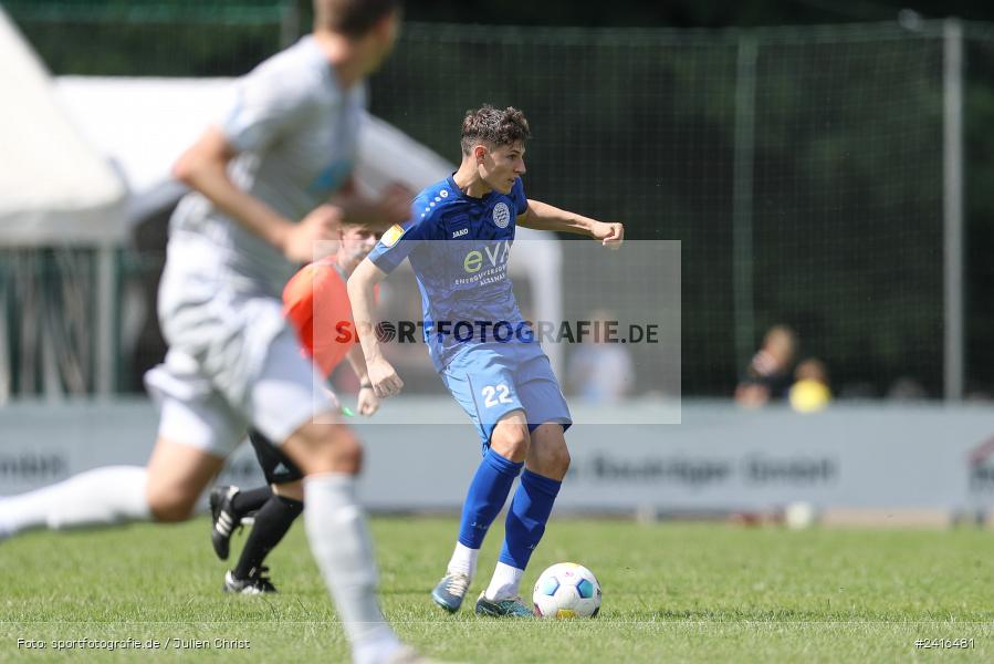 Sportgelände, Haibach, 23.06.2024, sport, action, BFV, Fussball, Regionalliga Bayern, Hessenliga, Finale, Maulaff Bräu Cup, FCB, SVA, FC Bayern Alzenau, SV Viktoria Aschaffenburg - Bild-ID: 2416481