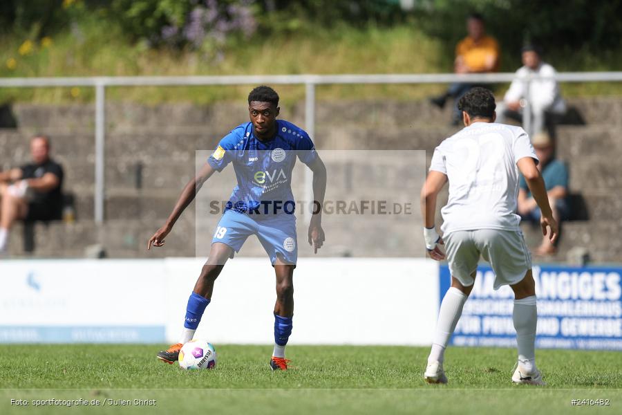 Sportgelände, Haibach, 23.06.2024, sport, action, BFV, Fussball, Regionalliga Bayern, Hessenliga, Finale, Maulaff Bräu Cup, FCB, SVA, FC Bayern Alzenau, SV Viktoria Aschaffenburg - Bild-ID: 2416482