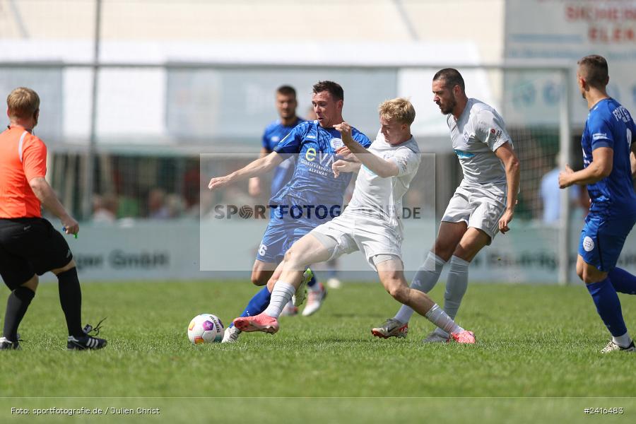 Sportgelände, Haibach, 23.06.2024, sport, action, BFV, Fussball, Regionalliga Bayern, Hessenliga, Finale, Maulaff Bräu Cup, FCB, SVA, FC Bayern Alzenau, SV Viktoria Aschaffenburg - Bild-ID: 2416483