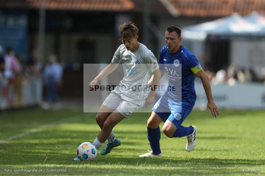 Sportgelände, Haibach, 23.06.2024, sport, action, BFV, Fussball, Regionalliga Bayern, Hessenliga, Finale, Maulaff Bräu Cup, FCB, SVA, FC Bayern Alzenau, SV Viktoria Aschaffenburg - Bild-ID: 2416484