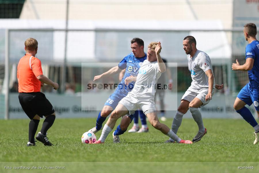 Sportgelände, Haibach, 23.06.2024, sport, action, BFV, Fussball, Regionalliga Bayern, Hessenliga, Finale, Maulaff Bräu Cup, FCB, SVA, FC Bayern Alzenau, SV Viktoria Aschaffenburg - Bild-ID: 2416485
