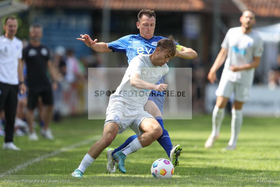 Sportgelände, Haibach, 23.06.2024, sport, action, BFV, Fussball, Regionalliga Bayern, Hessenliga, Finale, Maulaff Bräu Cup, FCB, SVA, FC Bayern Alzenau, SV Viktoria Aschaffenburg - Bild-ID: 2416486