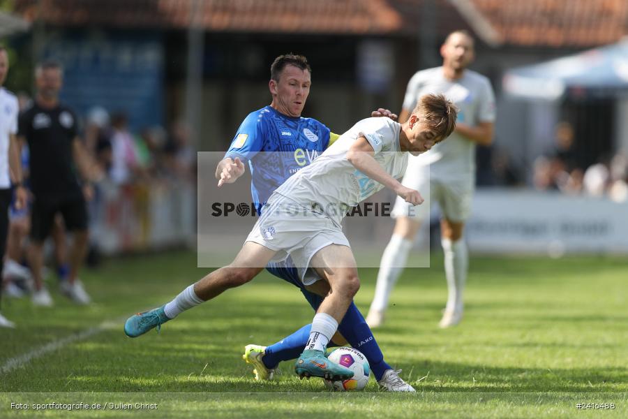 Sportgelände, Haibach, 23.06.2024, sport, action, BFV, Fussball, Regionalliga Bayern, Hessenliga, Finale, Maulaff Bräu Cup, FCB, SVA, FC Bayern Alzenau, SV Viktoria Aschaffenburg - Bild-ID: 2416488