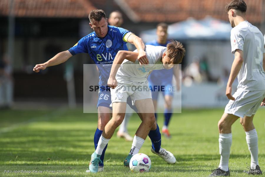 Sportgelände, Haibach, 23.06.2024, sport, action, BFV, Fussball, Regionalliga Bayern, Hessenliga, Finale, Maulaff Bräu Cup, FCB, SVA, FC Bayern Alzenau, SV Viktoria Aschaffenburg - Bild-ID: 2416490