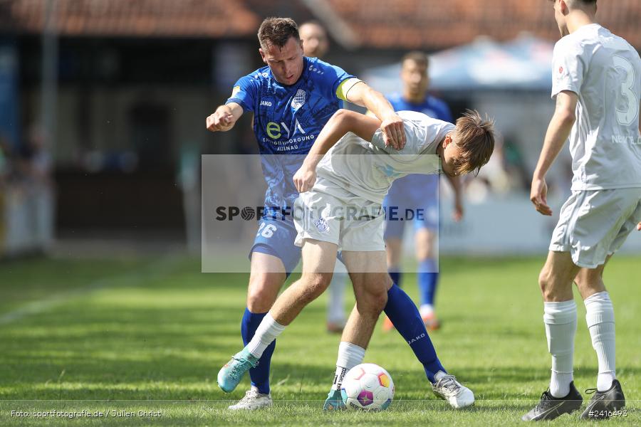 Sportgelände, Haibach, 23.06.2024, sport, action, BFV, Fussball, Regionalliga Bayern, Hessenliga, Finale, Maulaff Bräu Cup, FCB, SVA, FC Bayern Alzenau, SV Viktoria Aschaffenburg - Bild-ID: 2416493