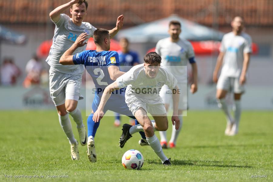 Sportgelände, Haibach, 23.06.2024, sport, action, BFV, Fussball, Regionalliga Bayern, Hessenliga, Finale, Maulaff Bräu Cup, FCB, SVA, FC Bayern Alzenau, SV Viktoria Aschaffenburg - Bild-ID: 2416497