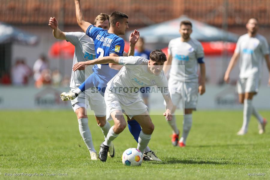 Sportgelände, Haibach, 23.06.2024, sport, action, BFV, Fussball, Regionalliga Bayern, Hessenliga, Finale, Maulaff Bräu Cup, FCB, SVA, FC Bayern Alzenau, SV Viktoria Aschaffenburg - Bild-ID: 2416498