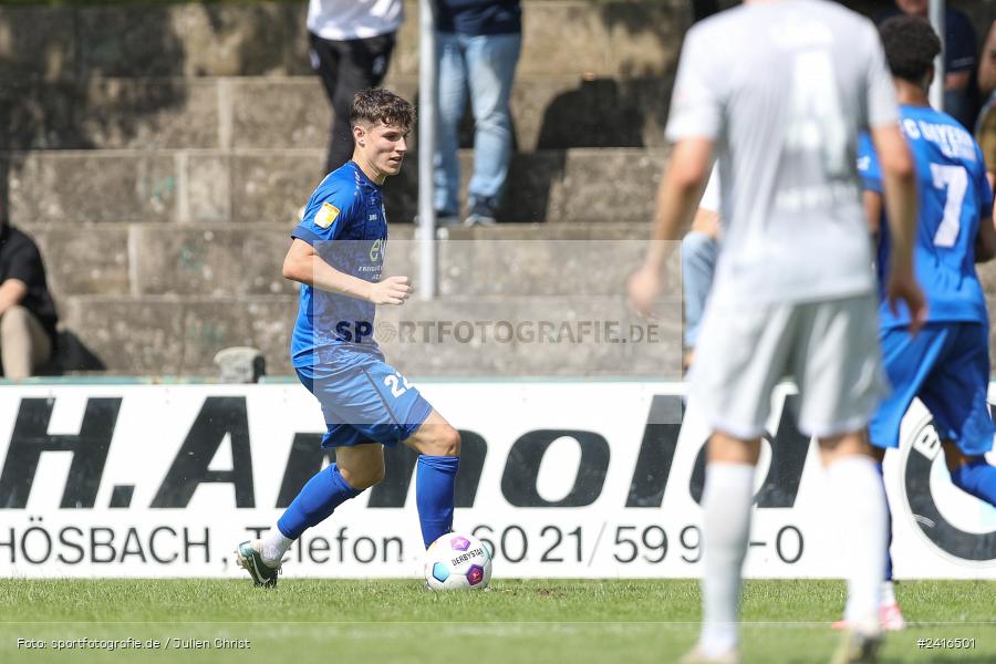Sportgelände, Haibach, 23.06.2024, sport, action, BFV, Fussball, Regionalliga Bayern, Hessenliga, Finale, Maulaff Bräu Cup, FCB, SVA, FC Bayern Alzenau, SV Viktoria Aschaffenburg - Bild-ID: 2416501