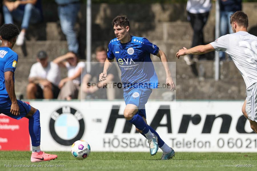 Sportgelände, Haibach, 23.06.2024, sport, action, BFV, Fussball, Regionalliga Bayern, Hessenliga, Finale, Maulaff Bräu Cup, FCB, SVA, FC Bayern Alzenau, SV Viktoria Aschaffenburg - Bild-ID: 2416502