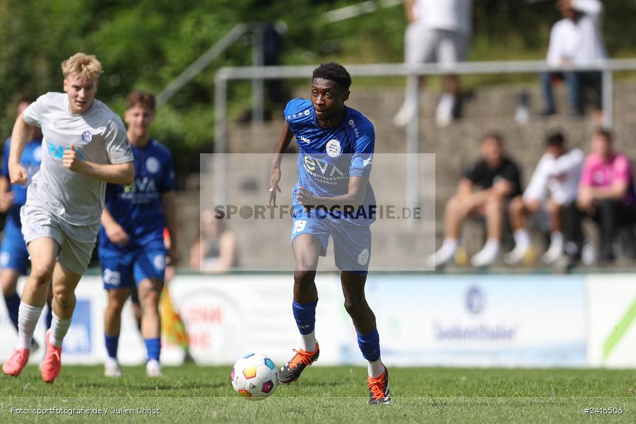 Sportgelände, Haibach, 23.06.2024, sport, action, BFV, Fussball, Regionalliga Bayern, Hessenliga, Finale, Maulaff Bräu Cup, FCB, SVA, FC Bayern Alzenau, SV Viktoria Aschaffenburg - Bild-ID: 2416506