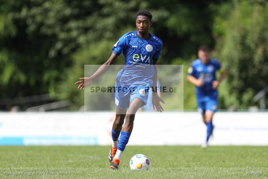 Sportgelände, Haibach, 23.06.2024, sport, action, BFV, Fussball, Regionalliga Bayern, Hessenliga, Finale, Maulaff Bräu Cup, FCB, SVA, FC Bayern Alzenau, SV Viktoria Aschaffenburg - Bild-ID: 2416509