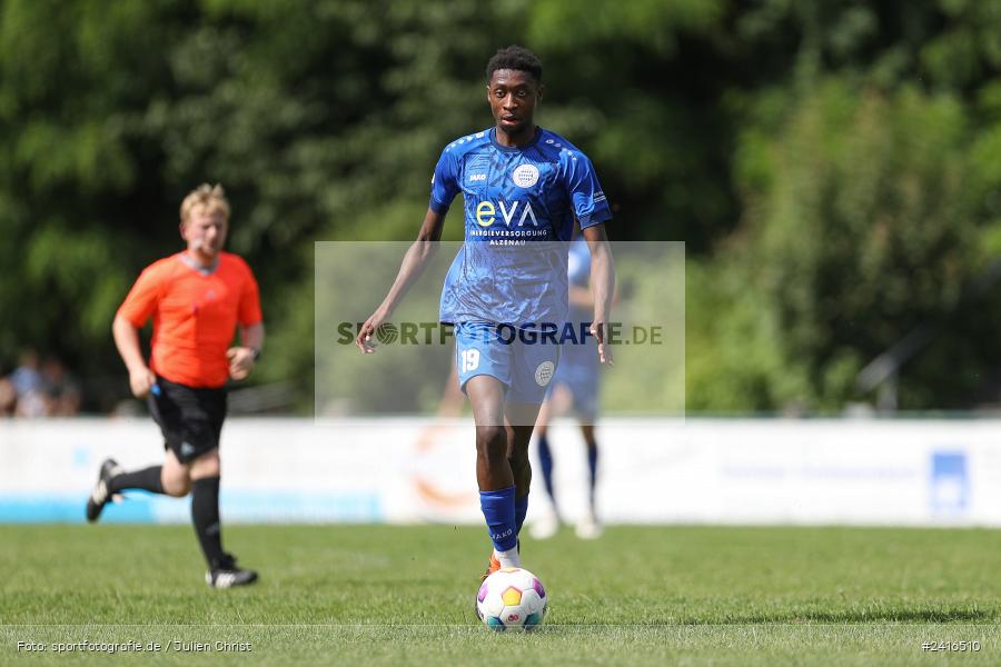Sportgelände, Haibach, 23.06.2024, sport, action, BFV, Fussball, Regionalliga Bayern, Hessenliga, Finale, Maulaff Bräu Cup, FCB, SVA, FC Bayern Alzenau, SV Viktoria Aschaffenburg - Bild-ID: 2416510