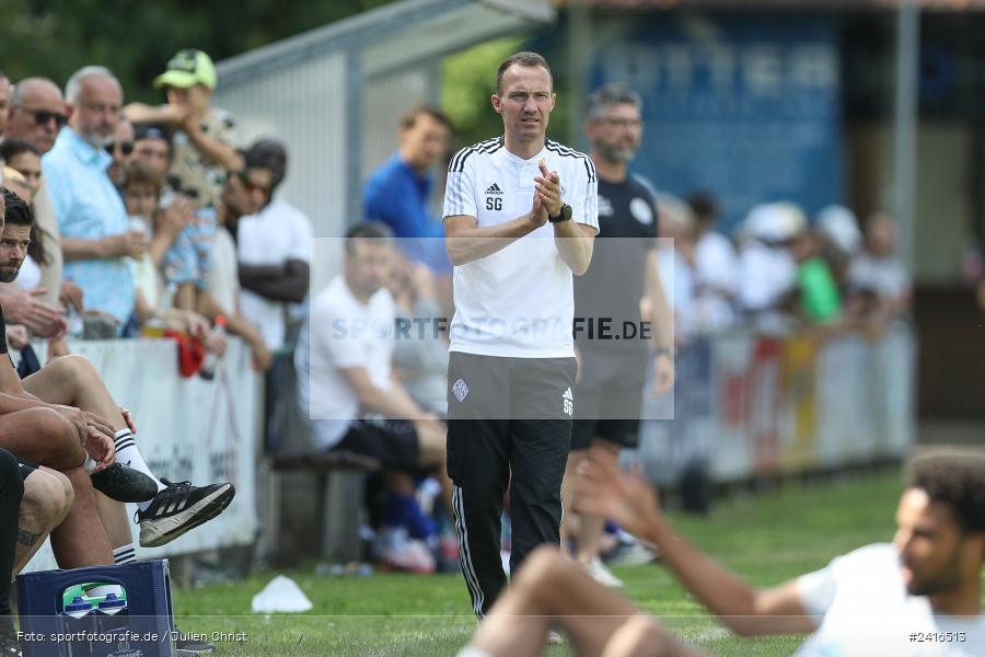 Sportgelände, Haibach, 23.06.2024, sport, action, BFV, Fussball, Regionalliga Bayern, Hessenliga, Finale, Maulaff Bräu Cup, FCB, SVA, FC Bayern Alzenau, SV Viktoria Aschaffenburg - Bild-ID: 2416513